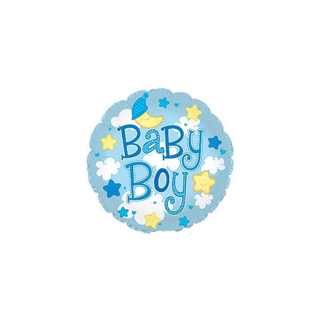 Its A Boy Balloon & Brilliant Blooms Flowers£19.99