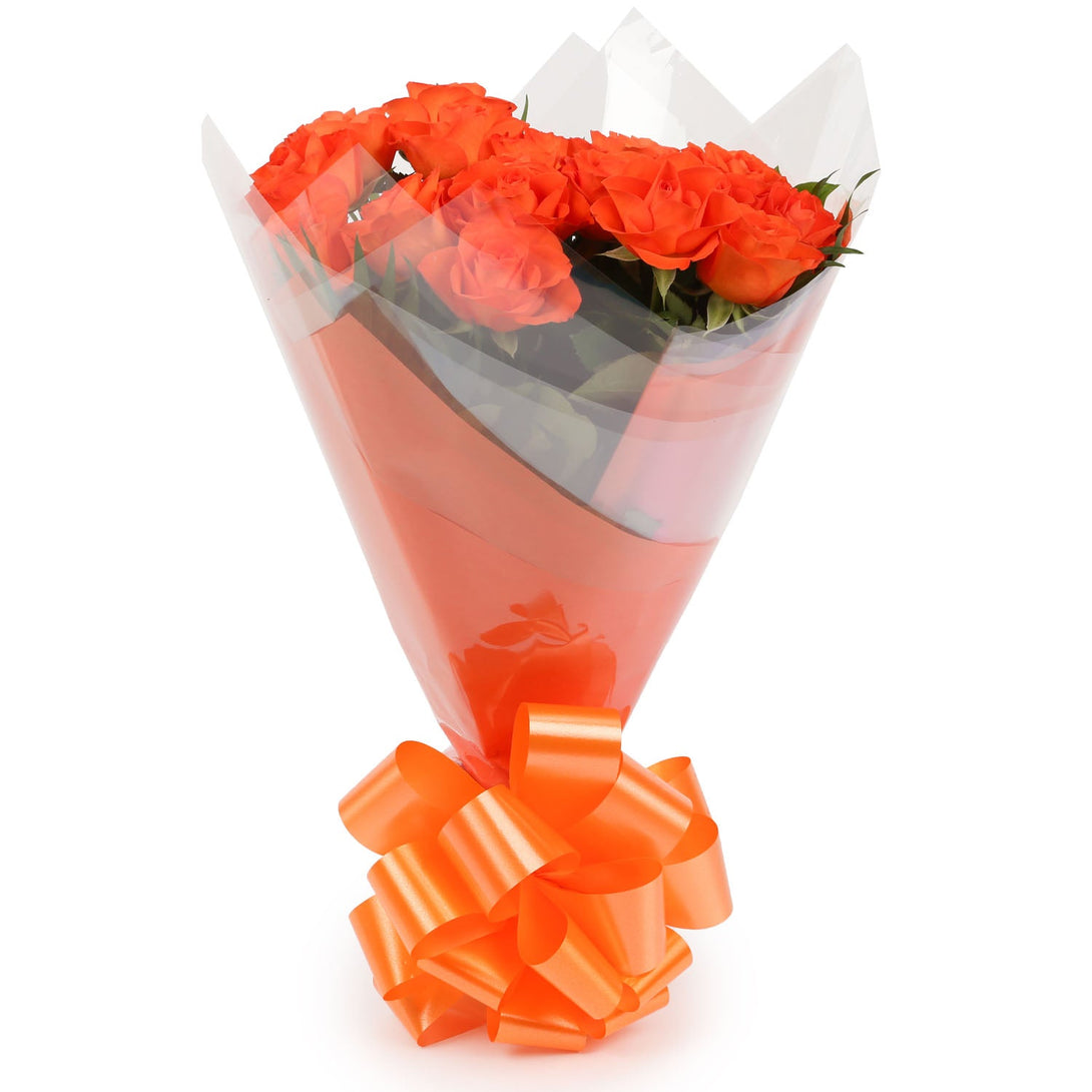 20 Orange Roses & Birthday Balloon£21.99