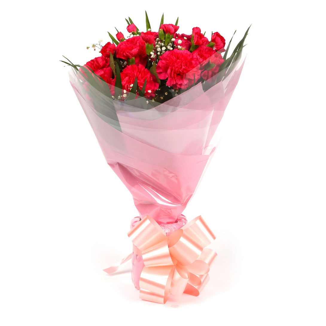 A Beautiful Red Carnations & Birthday Balloon£16.99