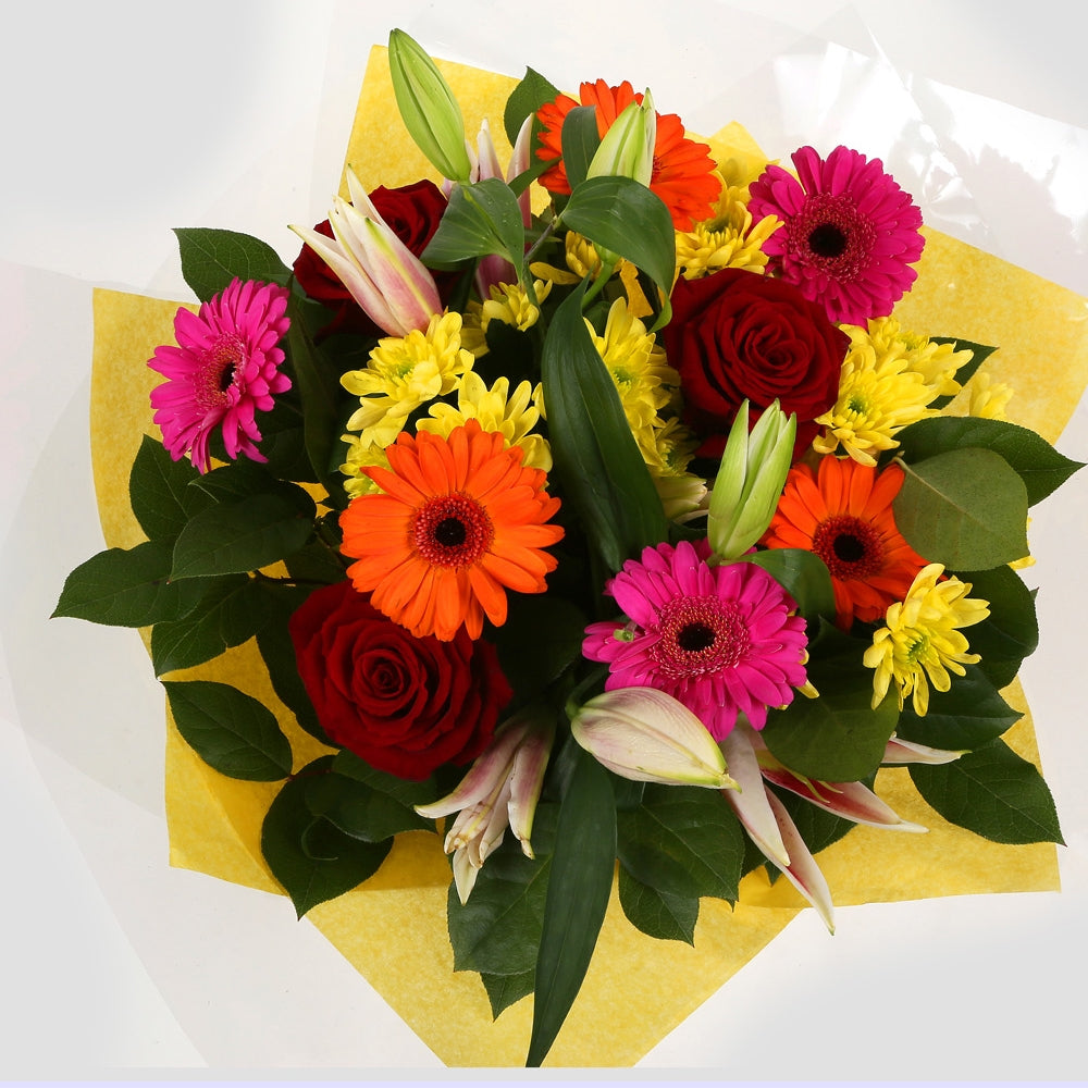 Congrats Balloon & Jubilation Bouquet Flowers£19.99