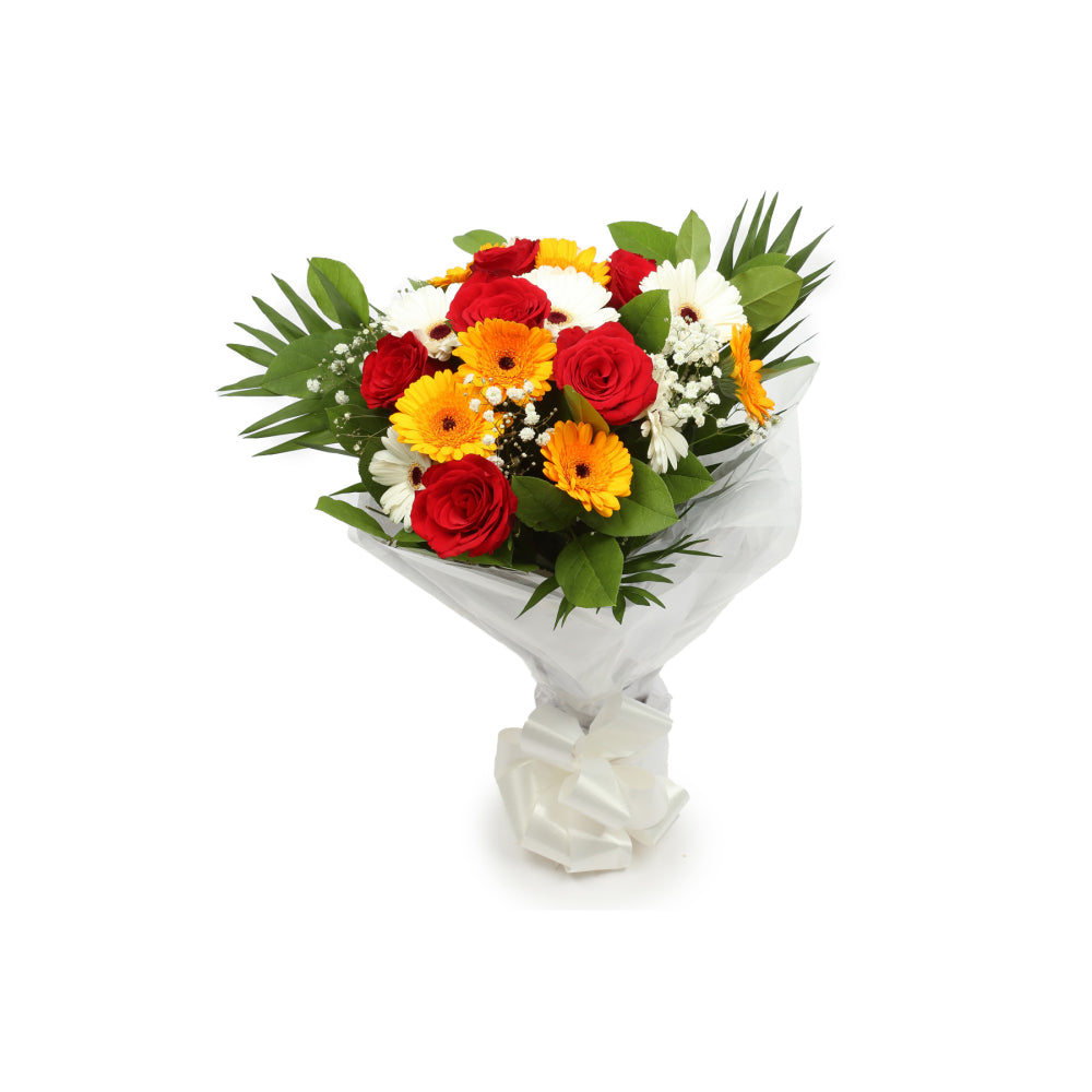 Congratulations Balloon & Celebration Flowers£19.99