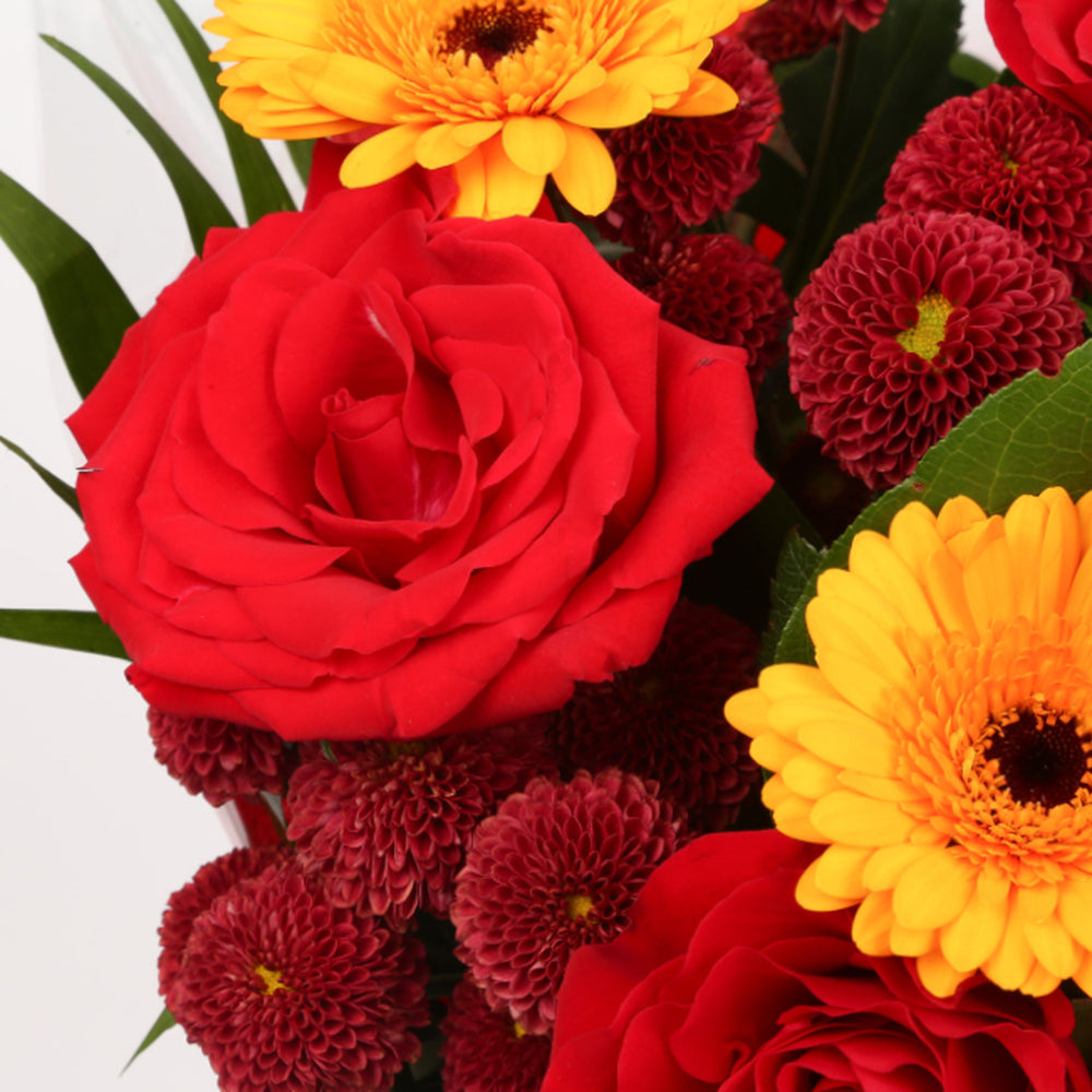 Love You-Balloon & Red Sun Bouquet£19.99