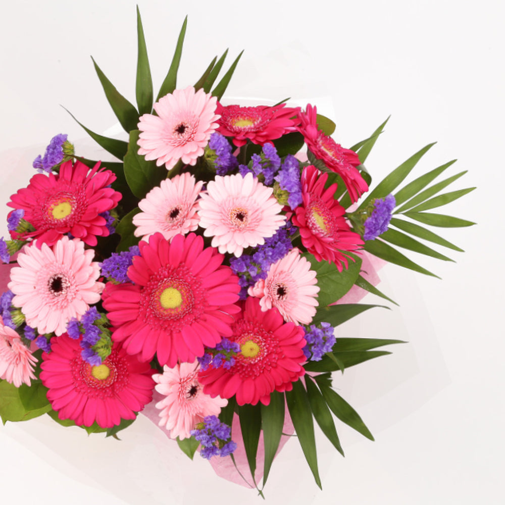 Birthday Balloon & Gerbera Blush Flowers£19.99