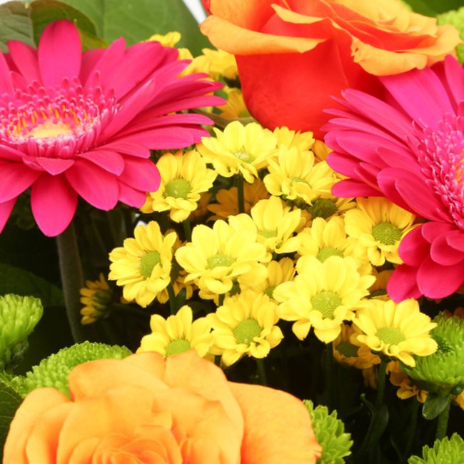 Birthday Balloon & Wonderful Flowers Bouquet£19.99
