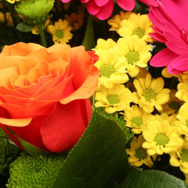 Congratulations Balloon & Wonderful Flowers£19.99