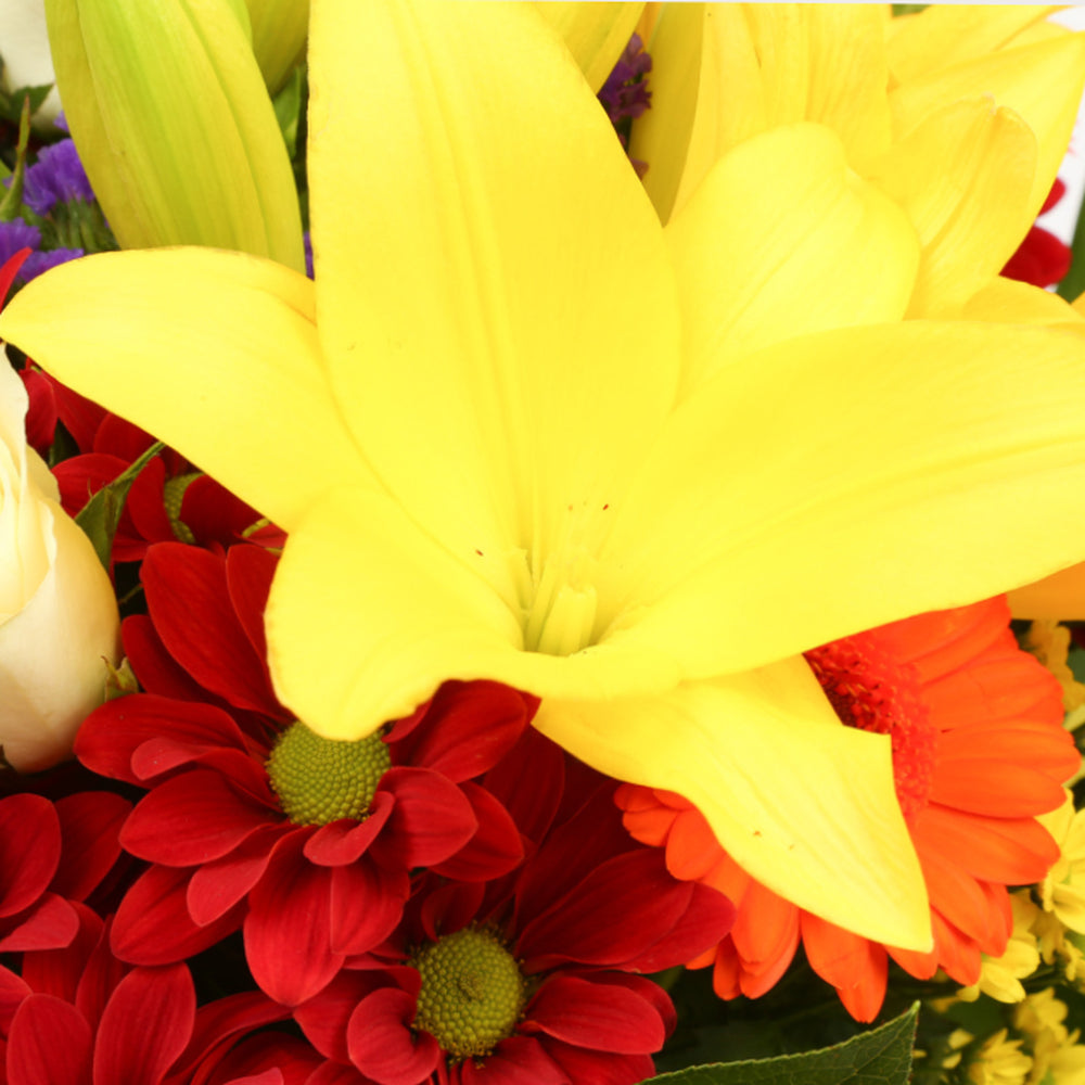 Birthday Balloon & Sun Delight Flowers£19.99