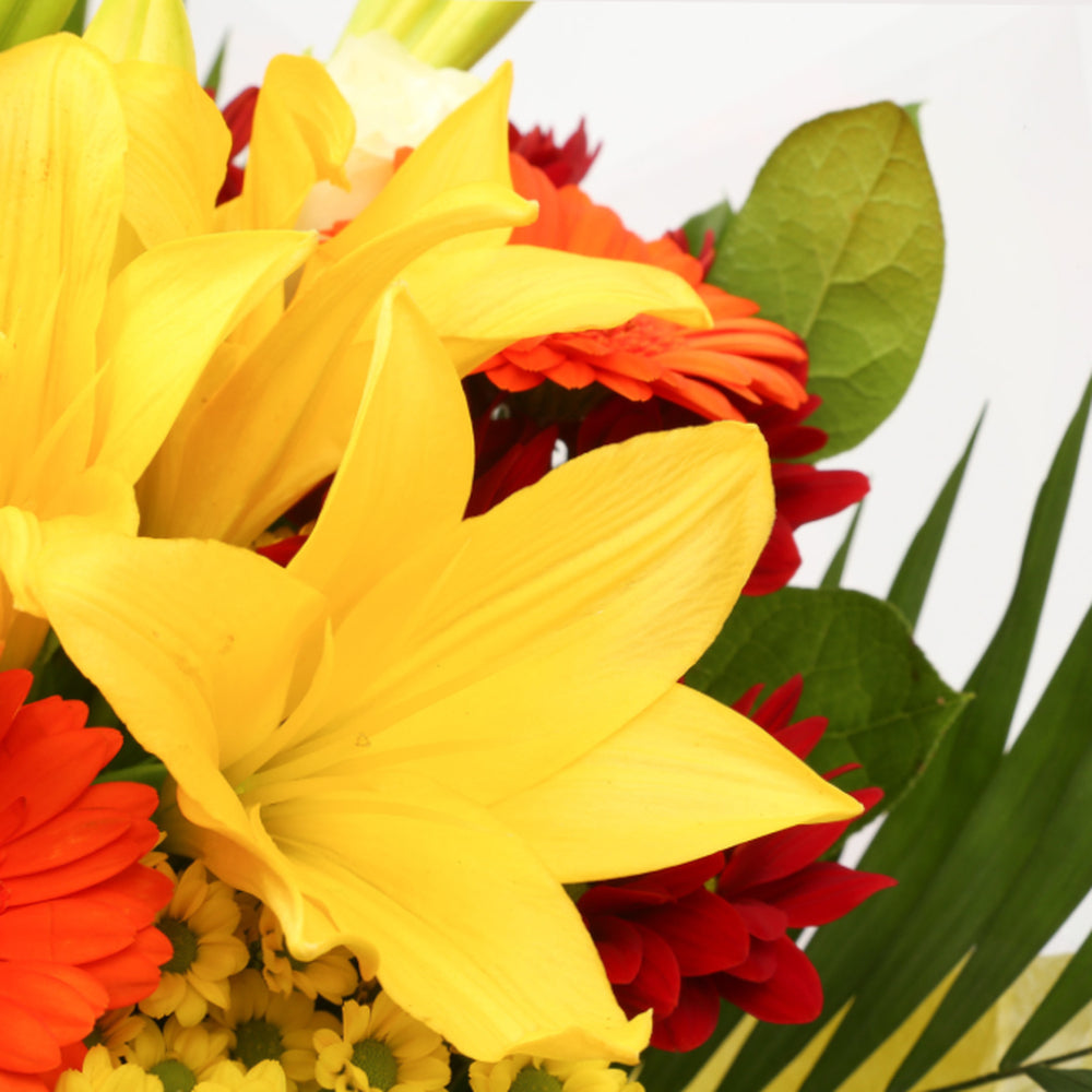 Birthday Balloon & Sun Delight Flowers£19.99