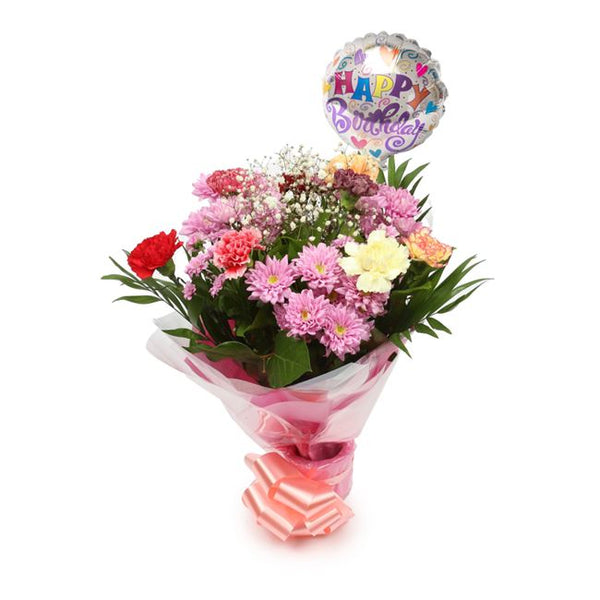 Birthday Balloon & Confetti Bouquet Flowers£19.99