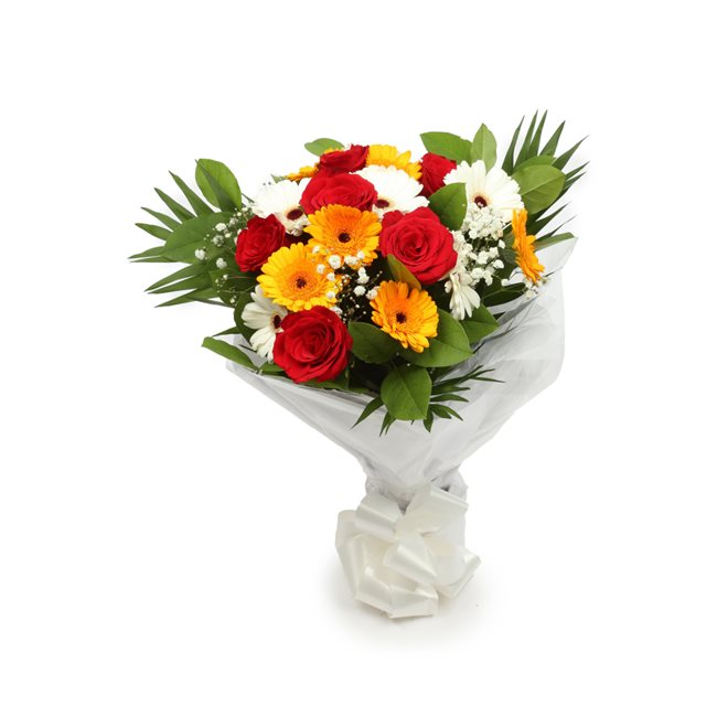 Love You Balloon & Celebration Bouquet£19.99