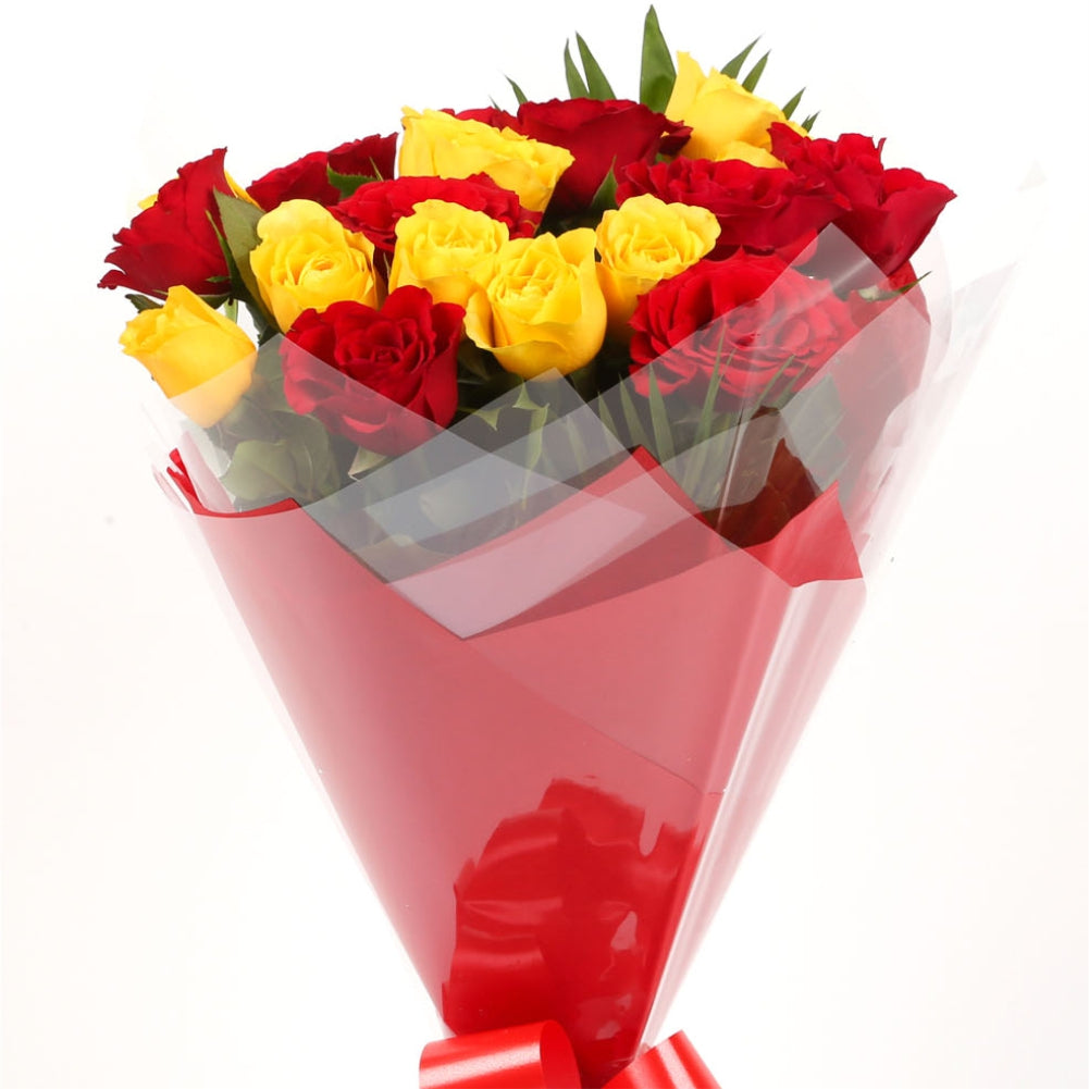 20 Blush Yellow & Red & Roses & Get Well Balloon£21.99