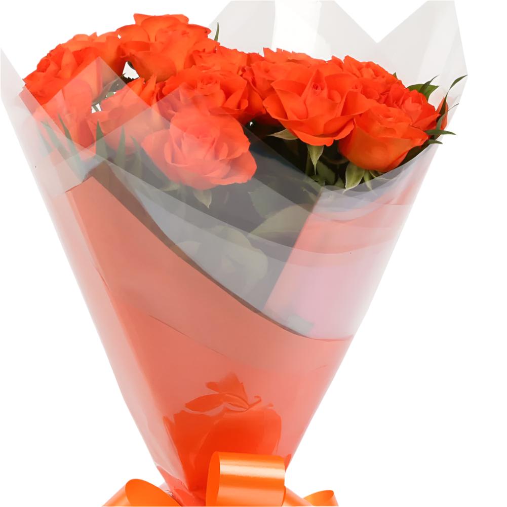 20 Orange Roses Bouquet & Get Well Balloon£21.99